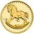 Česká mincovna Koník 2023 zlatý dukát k narození dítěte Proof 3,49 g
