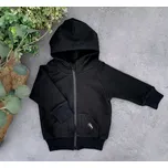 Kulišárny Mikina zipper BLACK VELIKOST: 92