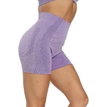 Dámské legíny Merco Yoga Fixed krátké legíny fialová Velikost oblečení: L