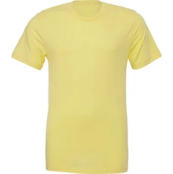 Pánské tričko Canvas Unisex tričko s krátkým rukávem CV3001 Yellow L