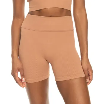 Dámské kraťasy kraťasy Roxy Chill Out Seamless Biker - CLR0/Mocha Mousse XL/XXL