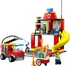 Stavebnice LEGO LEGO City 60375 Hasičská stanice a auto hasičů