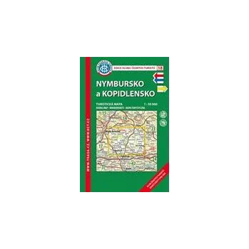 Skládaná mapa Nymbursko a Kopidlnsko - turistická (18) 90 x 58 cm