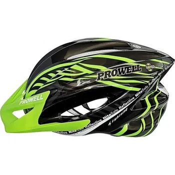 cyklistický dres Helma Prowell F-38 Flying Wing, Black/Green - S