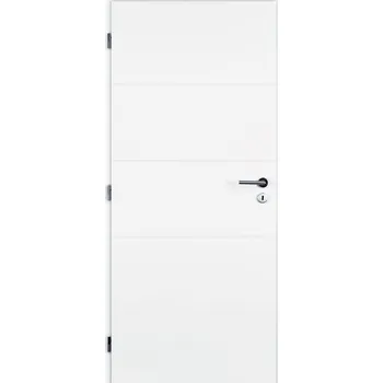 Interiérové dveře DOORNITE Quatro 80/198 L bílé