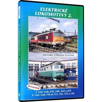 Komiks pro dospělé Historie železnic: ELEKTRICKÉ LOKOMOTIVY 2 (2DVD)