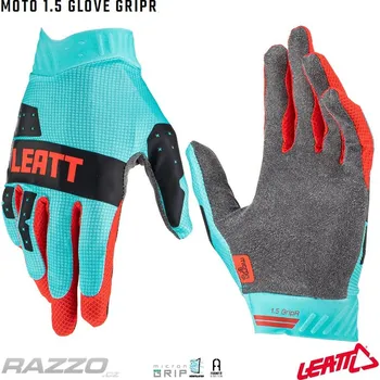 Moto rukavice Rukavice Leatt Moto 1.5 GripR Glove Fuel 2023 11 - XL