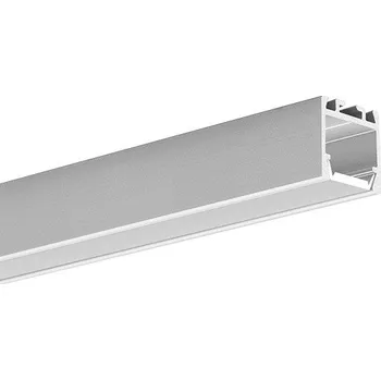 LED páska Ledshopik LED profil PDS-ZM bílý lak - LED profil PDS-ZM bílý - 1m