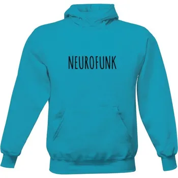 Pánská mikina Pánská mikina s kapucí s potiskem NEUROFUNK pánské