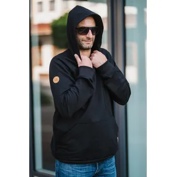 Pánská mikina Kulišárny Mikina pánská BLACK VELIKOST: M