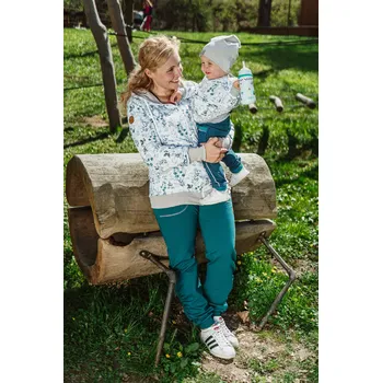 Dámské řasené tepláky TEAL VELIKOST: S