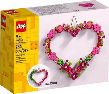 Stavebnice LEGO LEGO 40638 Ozdoba ve tvaru srdce