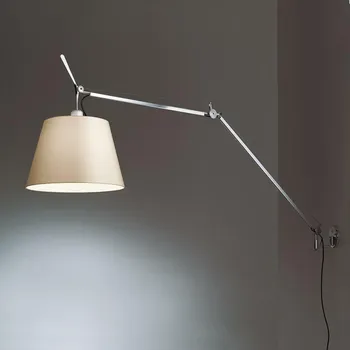 Stojací lampa Artemide Tolomeo Mega nástěnná, stolní a stojací lampa LED 2700K - se stmívačem na kabelu - hliník - tělo lampy bez základny a stínítka 0762W10A