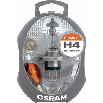 Povinná bezpečnostní výbava OSRAM sada autožárovek H4, náhradních žárovek a pojistek