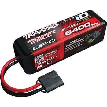 RC model Traxxas LiPo baterie 11.1V 6400mAh 25C iD - expresní doprava