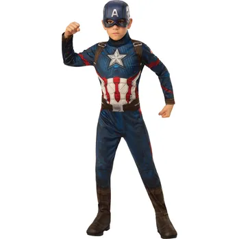 Karnevalový kostým Rubies CAPTAIN AMERICA AVG4 CLASSIC COSTUME - dětský kostým varianta: MN 6 - 8 roků