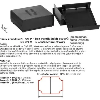 Dárková krabička Krabička KP 9