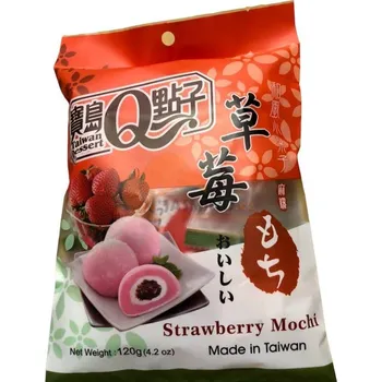 Bonbon Q Mochi rýžové koláčky - Jahoda 120g