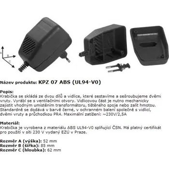 Dárková krabička Krabička KPZ 7 ABS