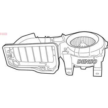 vnitřní ventilátor DENSO DEA23001