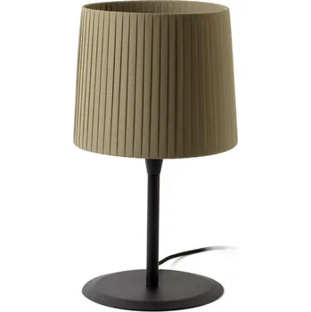 Lampička FARO SAMBA černá/skládaná zelená stolní lampa