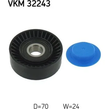 Vratná/vodicí kladka, klínový žebrový řemen SKF VKM 32243