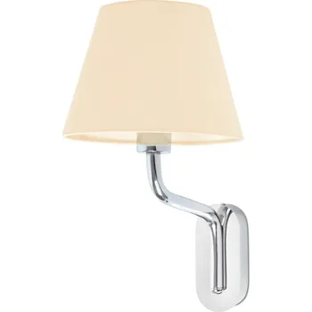 Nástěnné svítidlo FARO ETERNA nástěnná lampa, chrom/béžová