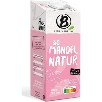 Rostlinné mléko Berief BIO mandlové mléko 1 l