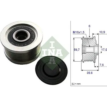 Předstihová spojka Schaeffler INA 535 0046 10