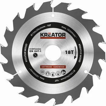 Pilový kotouč KREATOR KRT020402 130 mm 18 zubů