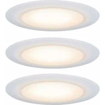 Venkovní osvětlení PAULMANN Premium vestavná svítidla sada LED Suon WarmDim 2000-2700K 3x6,5W 230 V saténové 999.42 P 99942