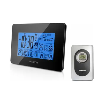 Meteostanice SWS 51 B ČERNÁ METEOSTANICE SENCOR