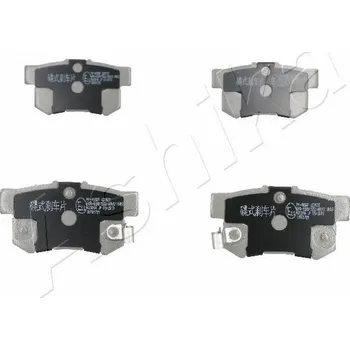 Brzdová destička Sada brzdových destiček, kotoučová brzda ASHIKA 51-04-405