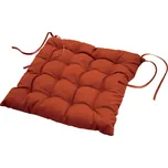 Douceur d'intérieur Podsedák na židli ESSENTIEL, 40 x 40 cm, oranžový