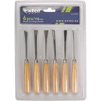 Dláto Dláta řezbářská, sada 6ks