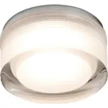 FARO EBBA zapuštěné stropní svítidlo, bílá a transparentní