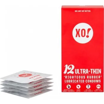 Kondom XO Kondomy z přírodního latexu Ultra thin 12ks