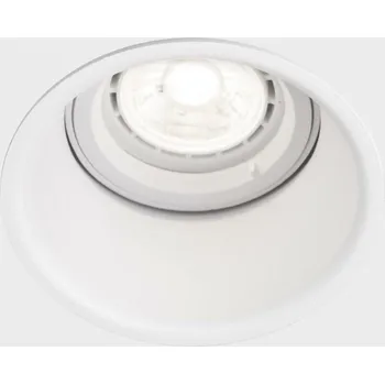 Bodové svítidlo KOHL-Lighting OZONE zapuštěné svítidlo s rámečkem pr. 90 mm bílá 8 W LED