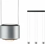 PAULMANN LED závěsné svítidlo Aldan 3-ramenné 3x9W černá/hliník kartáčovaný stmívatelné 797.20 P 79720