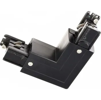 Bodové svítidlo Deko-Light kolejnicový systém 3-fázový 230V D Line 90d-spojka levé-pravé 220-240V AC/50-60Hz černá RAL 9011 100,7 710038