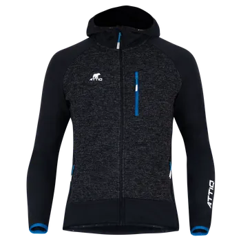Pánská mikina ATTIQ Tecnowool Merino L antracit