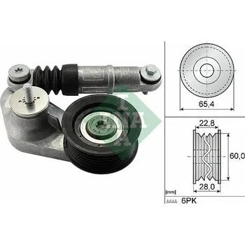 Napínák, žebrovaný klínový řemen Schaeffler INA 534 0595 10