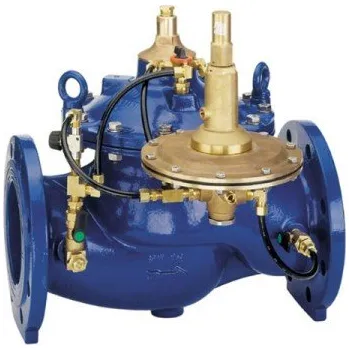 Instalatérský materiál HONEYWELL Resideo FD300 řídící ventil napouštění, voda do 80°C, Kvs=43, PN16 DN65, FD300-65A