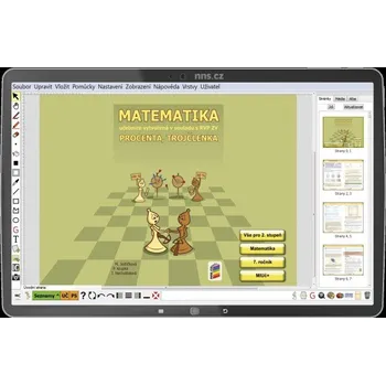 Grafický software MIUč+ Matematika - Procenta, trojčlenka - žákovská licence na 1 školní rok 7-26-S1 -