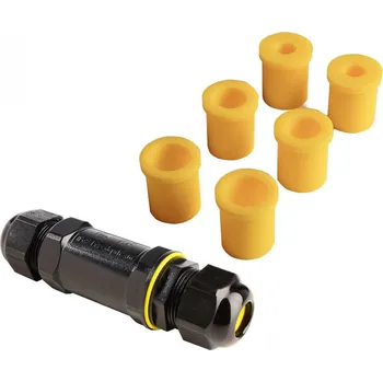 LED páska Deko-Light Outdoor Multi kabelová spojka pro 2 kabel 4-14 mm, 2-5 Adern 0.5-4 mm, max. 450V AC/24A 930571