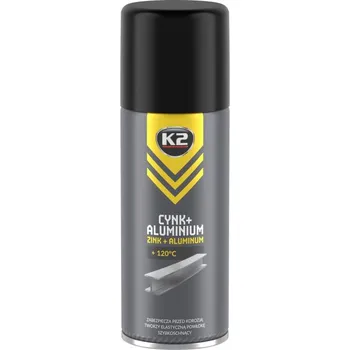 Odrezovač K2 CYNK+ ALUMINIUM Zinkový sprej 400ml