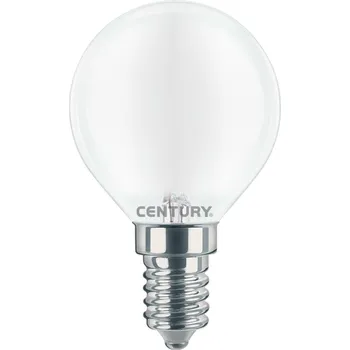 Žárovka CENTURY LED FILAMENT MINI GLOBE SATEN 6W E14 4000K 806Lm 360d 45x80mm IP20 CEN INSH1G-061440