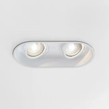 Bodové svítidlo ASTRO downlight svítidlo Minima Round Twin nastavitelné 2x6W GU10 bílá 1249028