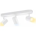 WiZ Tunable White 8719514551794 LED stropní bodové svítidlo Imageo 3x5W | GU10 | 1035lm | 2700-6500K - stmívatelné, bílá + sada - Trio LED žárovka 2x10W | E27 | 3000K | 806lm