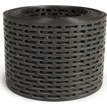 Větrací pás okapní PRO 100mm x 5m černá